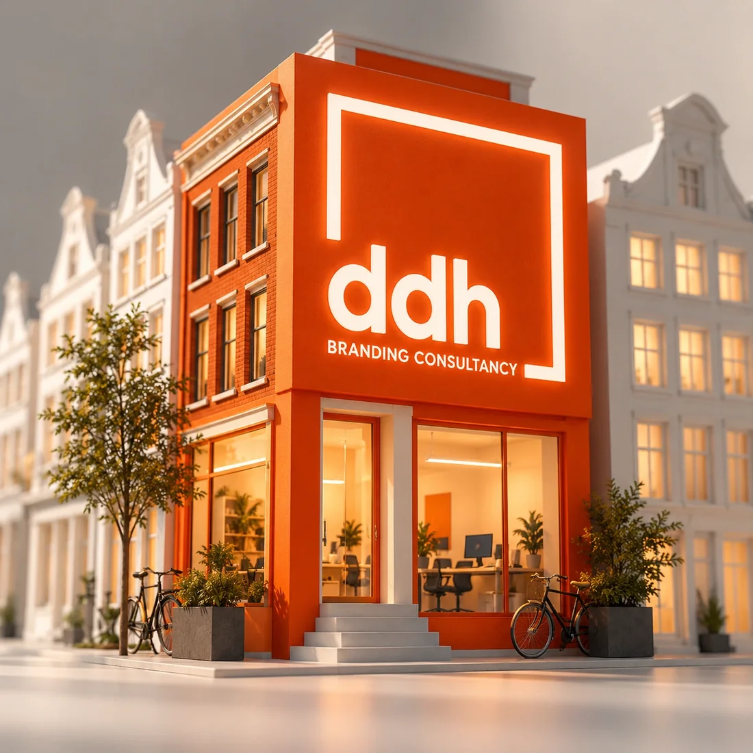 The DDH studio — Amsterdam canal house